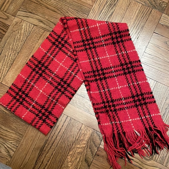 Burberry Plaid Wool Scarf - Picture 2 of 4